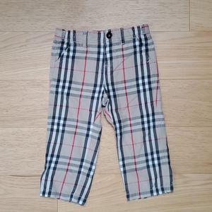 Burberry boys pants size 2Y